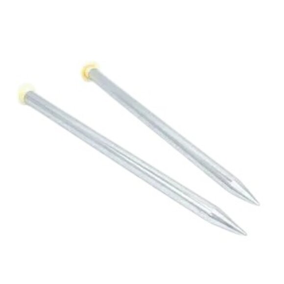 Vintage Size 19 Big Boye Aluminum Knitting Needles - Picture 3 of 4